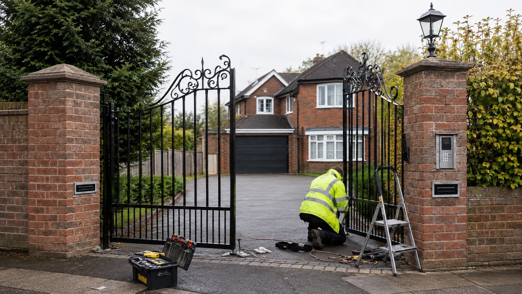 Automated gate repairs and servicing.